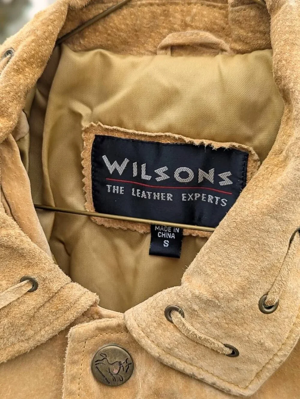 Vintage 1980's Wilsons leather/suede jacket - Picture 5 of 11